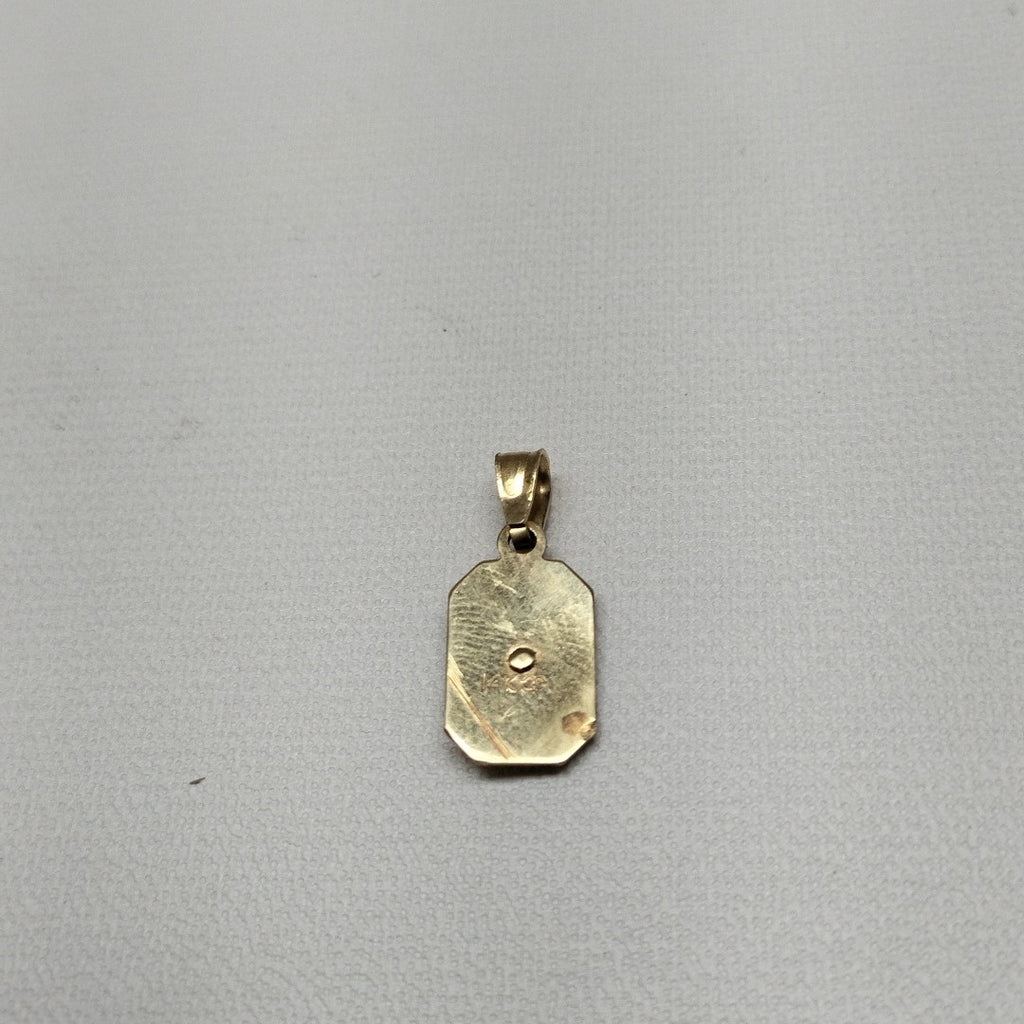 K1 1,00 GRMS 14 K ESPECIFICACIONES COMPLEMENTARIAS MEDALLA RELIGIOSA (SEMINUEVO)