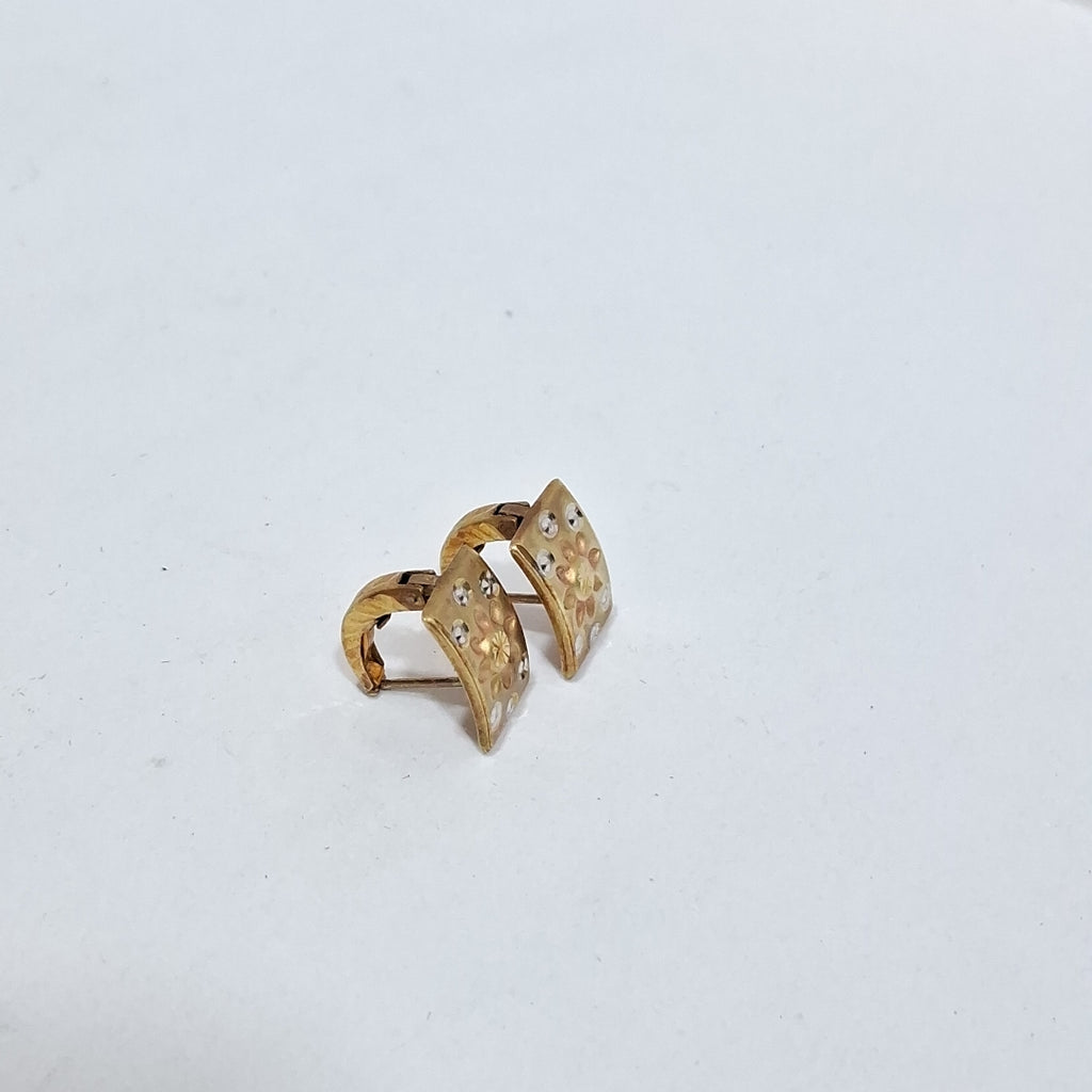 ARETES PAR. ORO. 14 K 2.9 GRMS (SEMINUEVO)