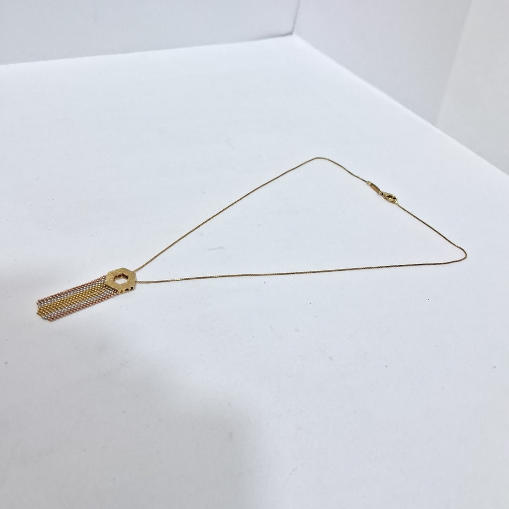 GARGANTILLA. ORO. 14 K 4.8 GRMS (SEMINUEVO)