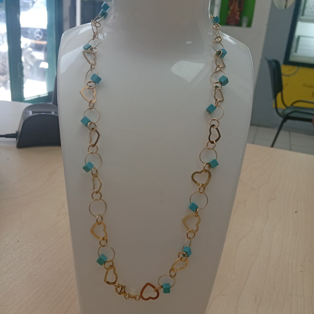 K1 10,70 GRMS 14 K ESPECIFICACIONES COMPLEMENTARIAS GARGANTILLA HECHURA ESPECIA (SEMINUEVO)