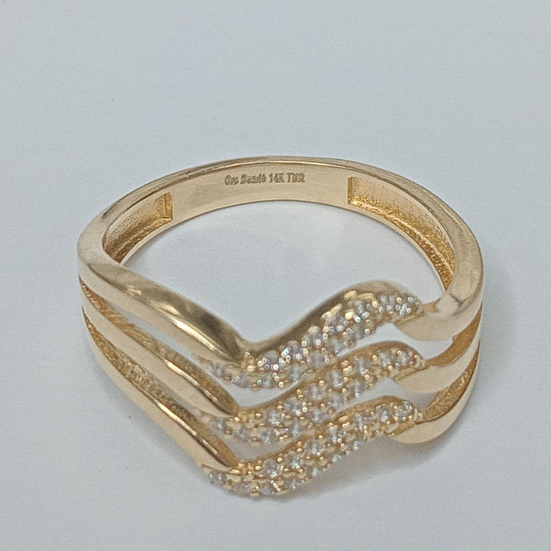 ANILLOS DAMA ORO 14K 2.5 (NUEVO)