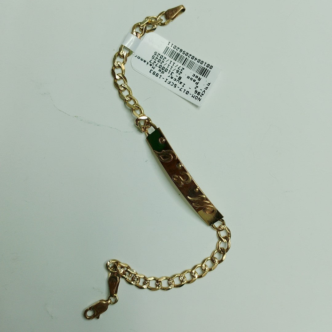 ESCLAVA. ORO. 10 K 6.2 GRMS (SEMINUEVO)