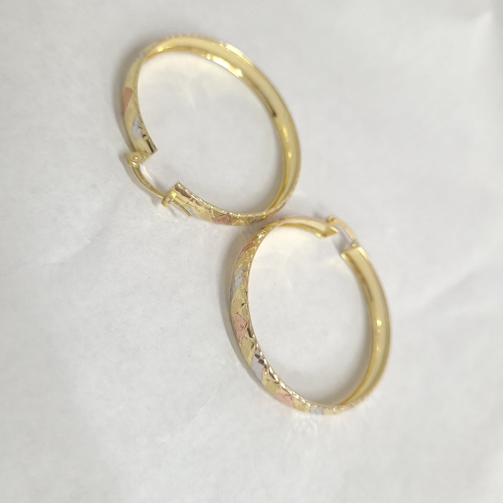 K1 4,70 GRMS 14 K ESPECIFICACIONES COMPLEMENTARIAS PAR DE ARRACADAS (SEMINUEVO)