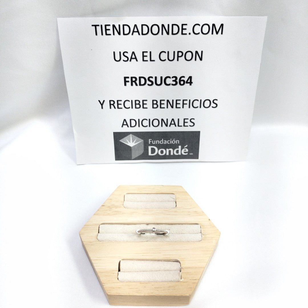 10180ANI21070B022 FRD25 ANILLOS DAMA ORO 14K 1.8GRS (NUEVO)