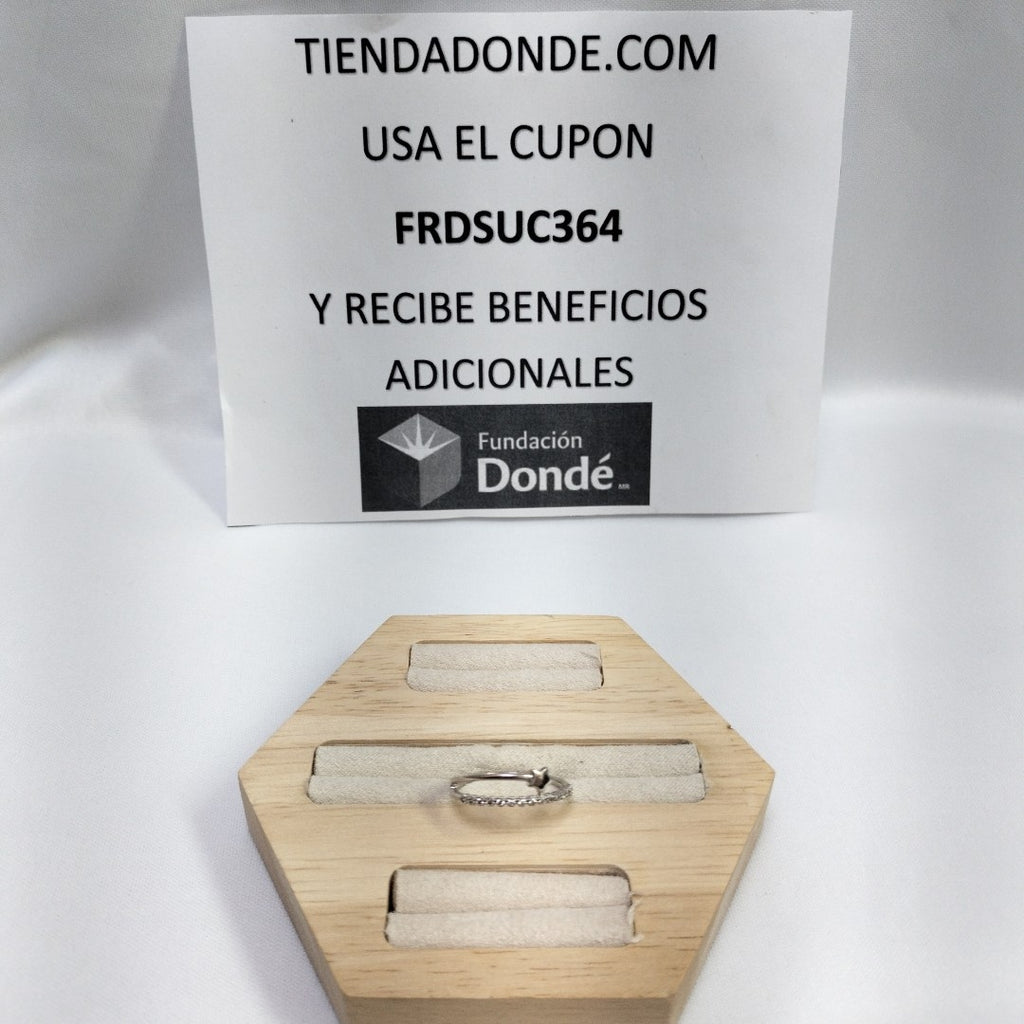 10228ANI10190B396 FRD20 ANILLOS DAMA ORO 14K 1.7GRS (NUEVO)