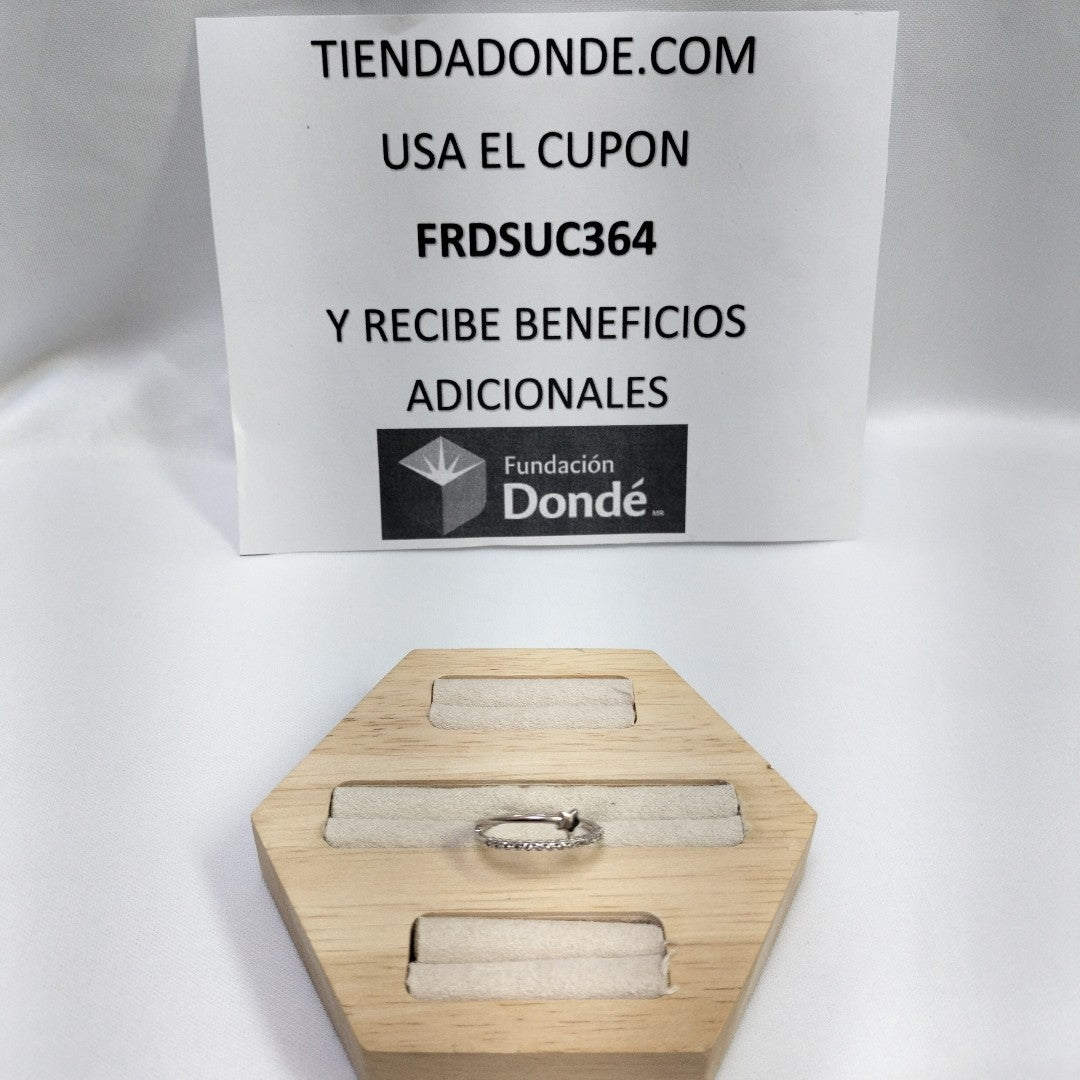 10228ANI10190B396 FRD20 ANILLOS DAMA ORO 14K 1.7GRS (NUEVO)
