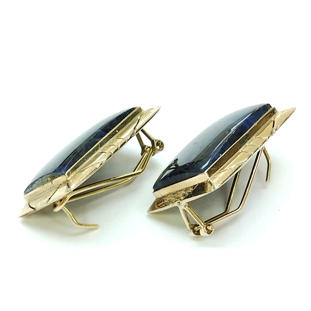 ARETES PAR ORO 14 K 7,60 GRMS (SEMINUEVO)