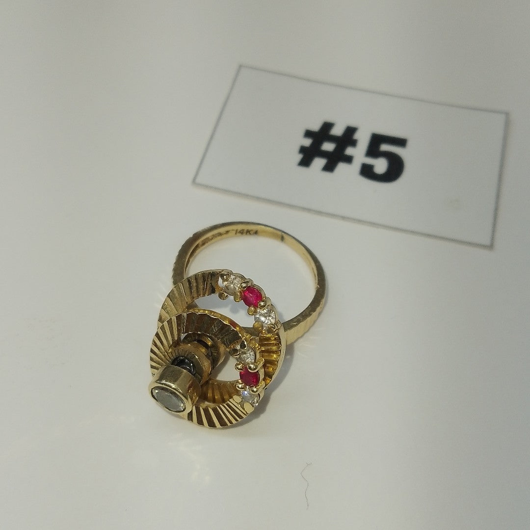 ANILLITO. ORO. 14 K 4.6 GRMS (SEMINUEVO)