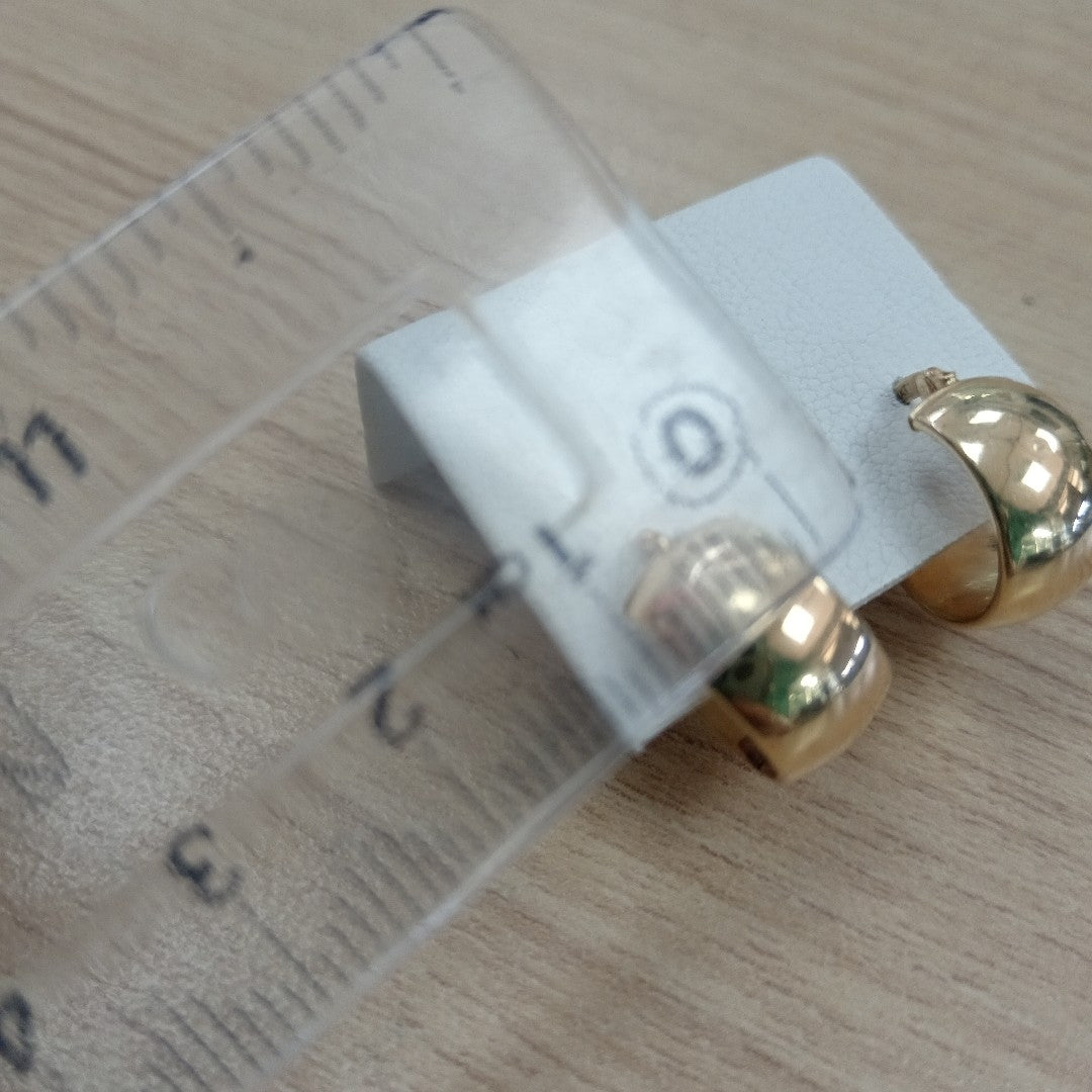 ARRACADAS PAR ORO 14 K 2,10 GRMS (SEMINUEVO)