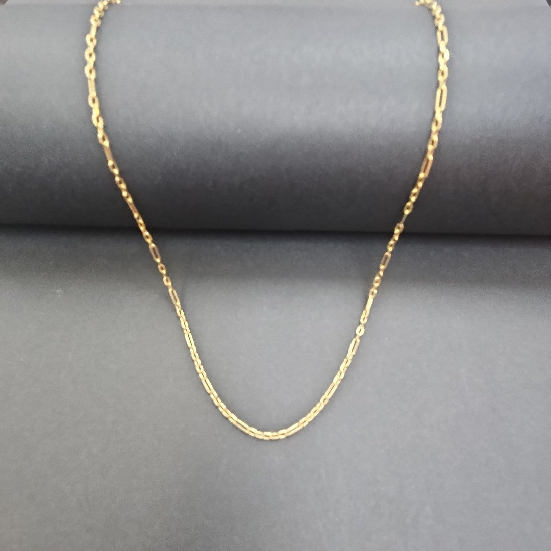 CADENA. ORO. 14 K 3.4 GRMS (SEMINUEVO)