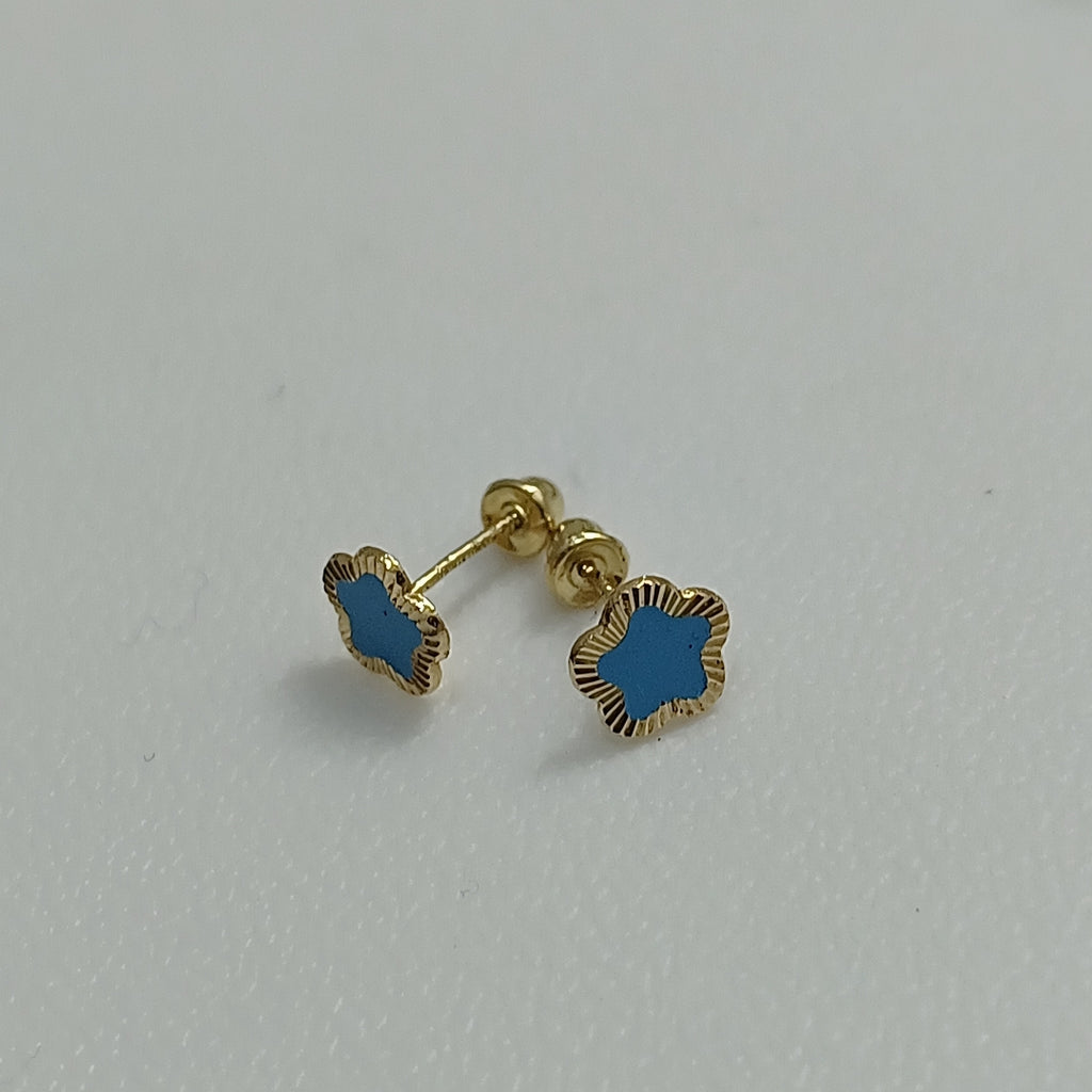 BROQUELES ORO 10K 1 (NUEVO)