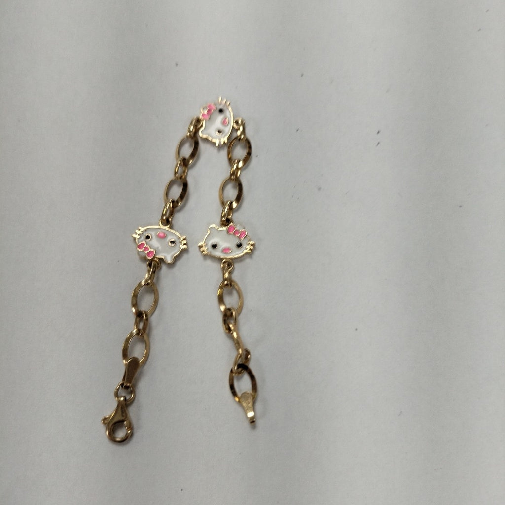 PULSERAS DAMA ORO 14K 4.8 (NUEVO)