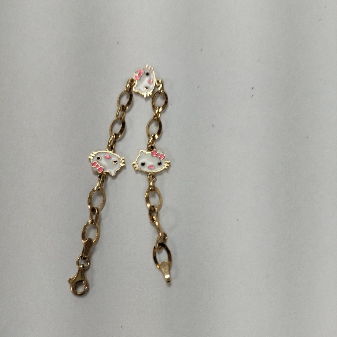 PULSERAS DAMA ORO 14K 4.8 (NUEVO)