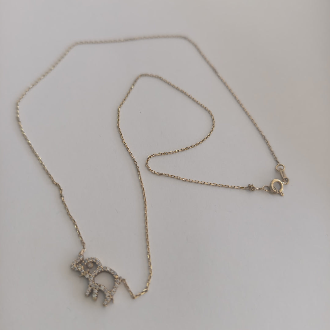 GARGANTILLA. ORO. 10 K 2.1 GRMS (SEMINUEVO)