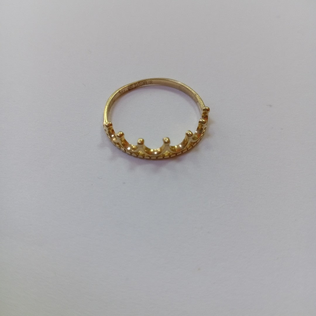 10950AND00080A5249 FRD29 ANILLO CADENA ORO 10K 1.5GRS (NUEVO)