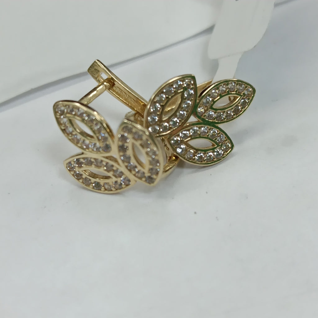 BROQUELES ORO 14K 2.5 (NUEVO)