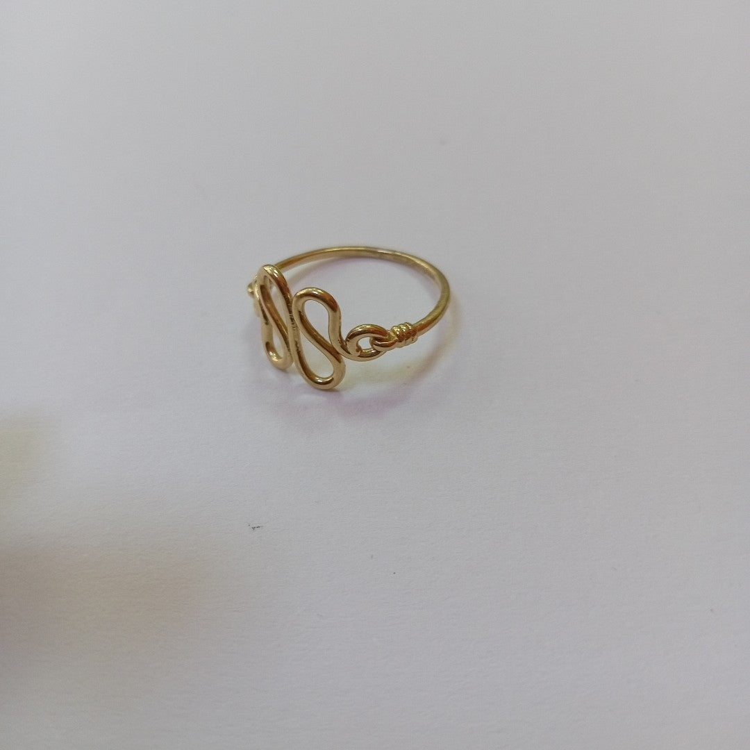 10950ANI99660A249 FRD15 ANILLOS DAMA ORO 10K 1.4GRS (NUEVO)