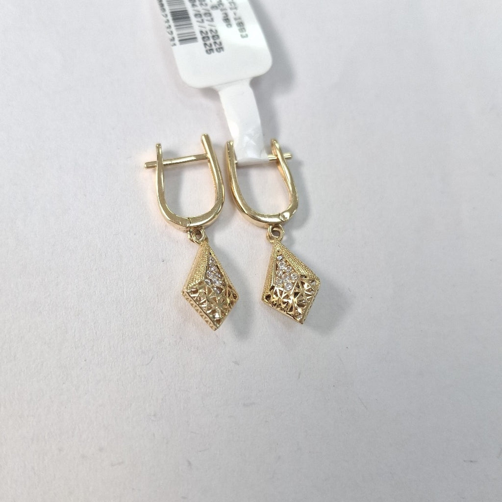 BROQUELES ORO 14K 2.8 (NUEVO)