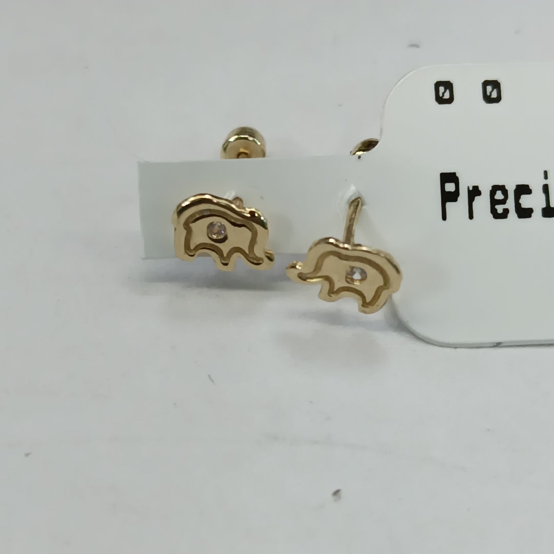 BROQUELES ORO 10K 1 (NUEVO)