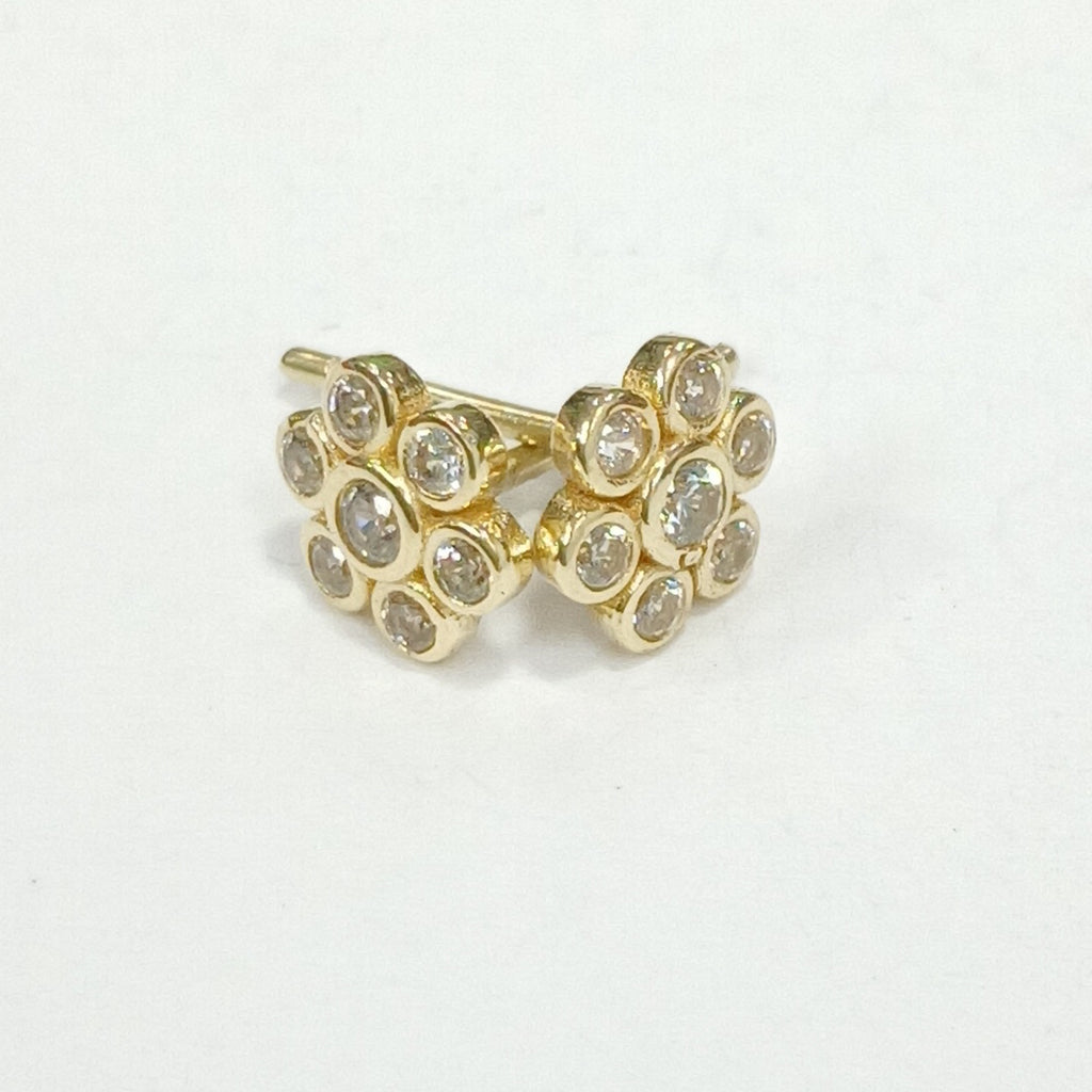 BROQUELES ORO 10K 1.2 (NUEVO)