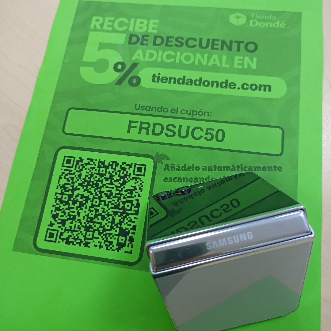 CELULAR SAMSUNG GALAXY Z FLIP 5 SM-F731B (2023) 256 GB 8 GB RAM (SEMINUEVO)