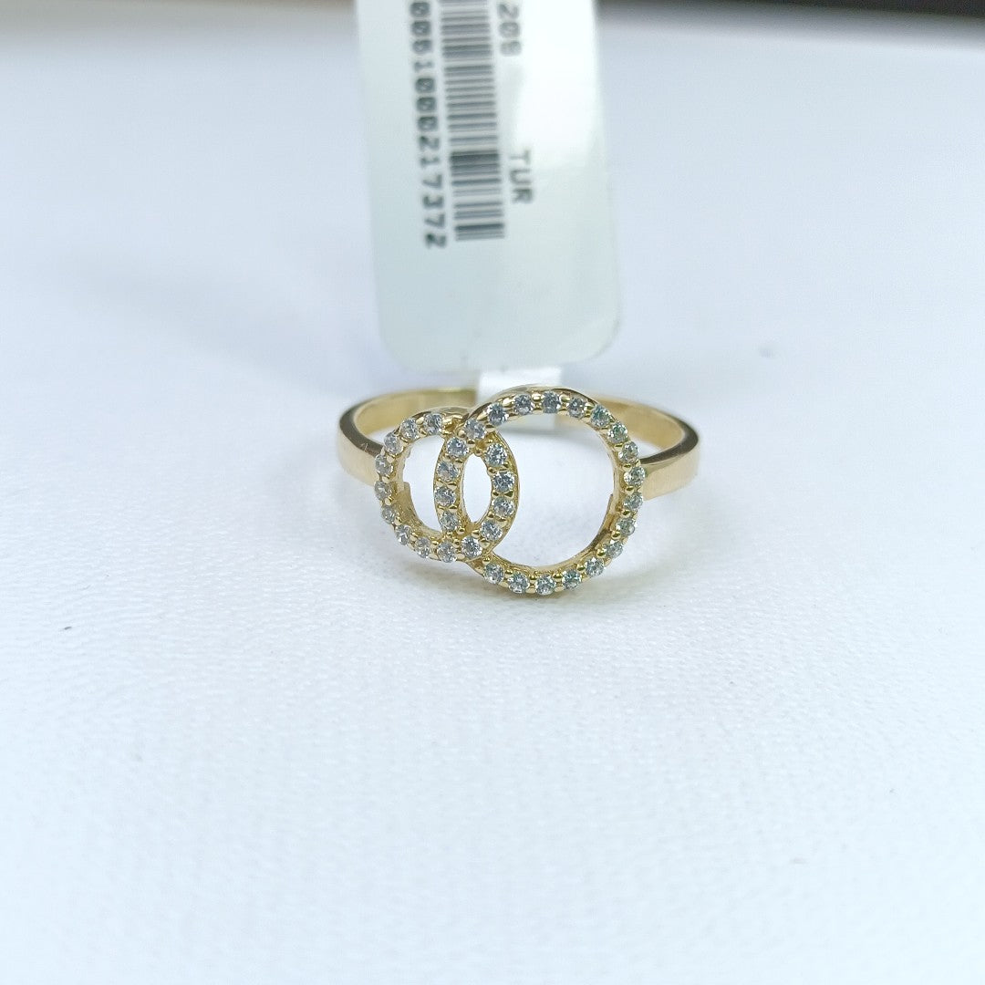 ANILLOS DAMA ORO 14K 2 (NUEVO)