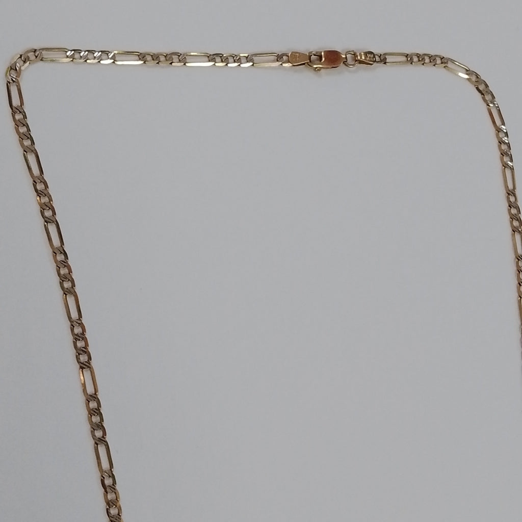 CADENA. ORO, RODIADO 14 K 6.5 GRMS (SEMINUEVO)