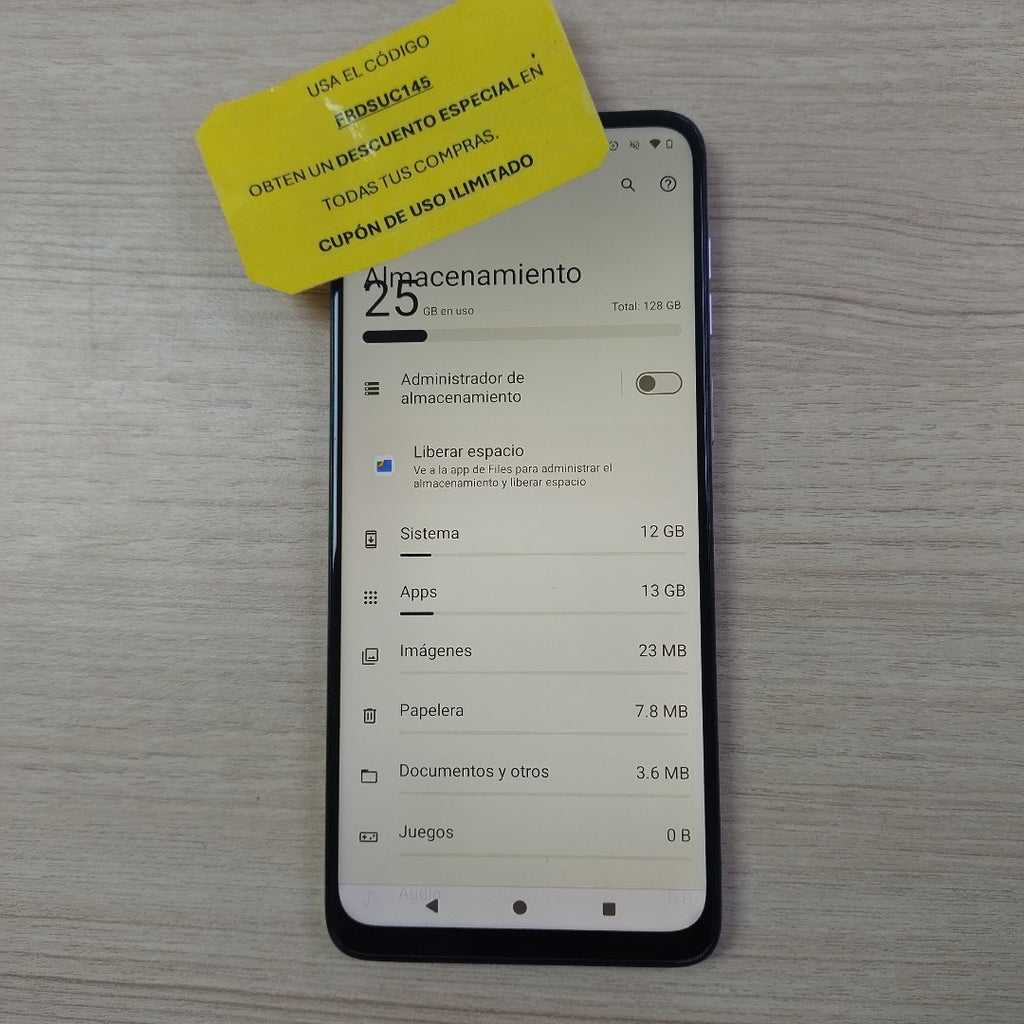 CELULAR MOTOROLA MOTO G14 XT2341-2 128 GB 4 GB RAM (SEMINUEVO)