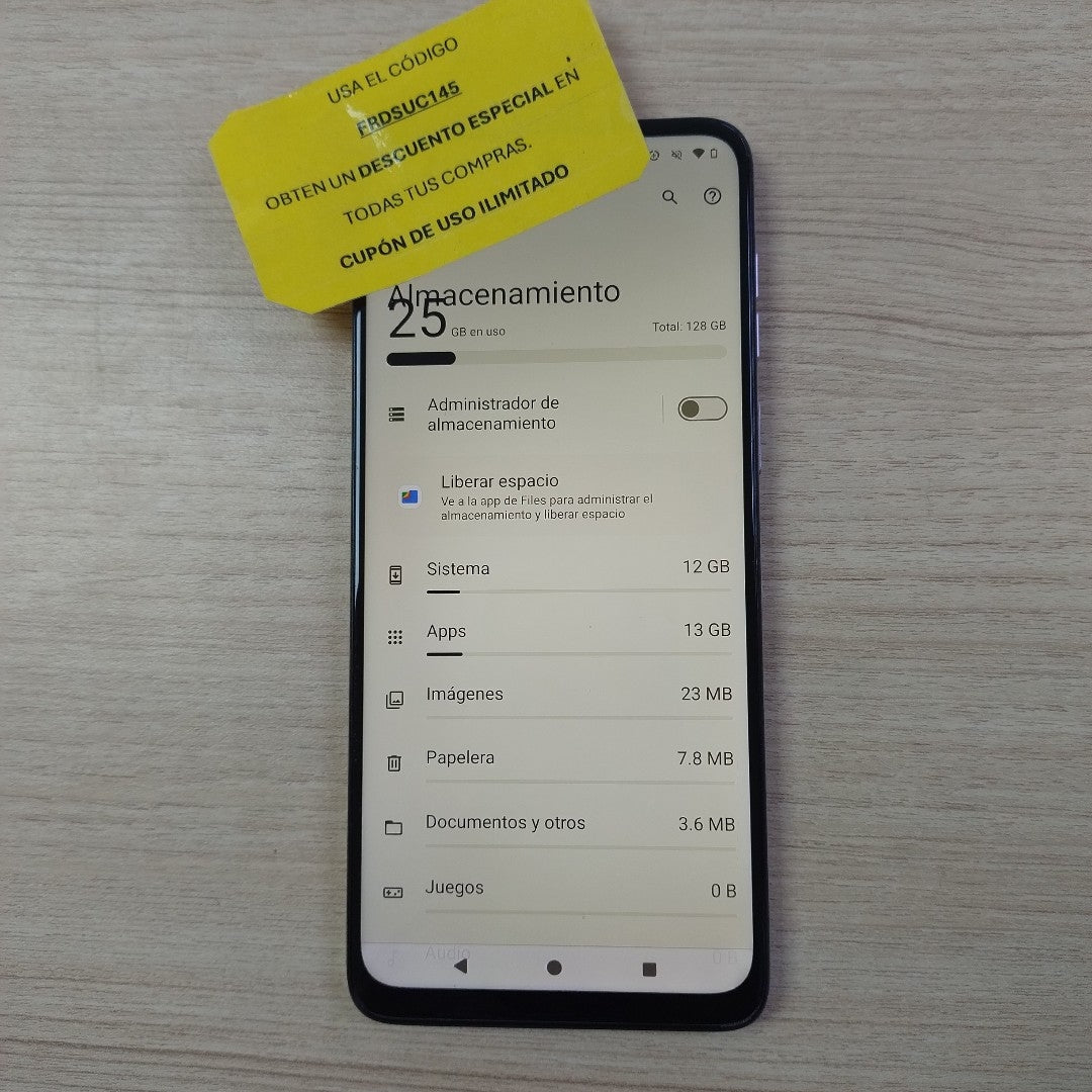 CELULAR MOTOROLA MOTO G14 XT2341-2 128 GB 4 GB RAM (SEMINUEVO)
