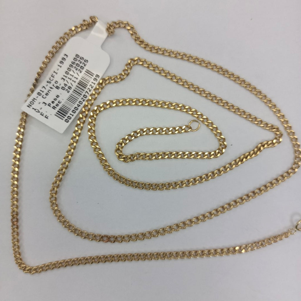 CADENA. ORO. 14 K 9.7 GRMS (SEMINUEVO)