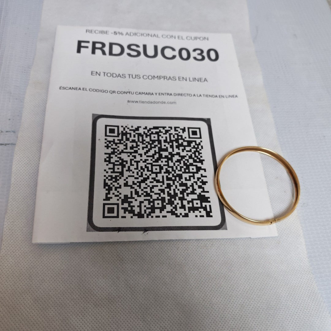 PULSERA. ORO. 14 K 9.2 GRMS (SEMINUEVO)