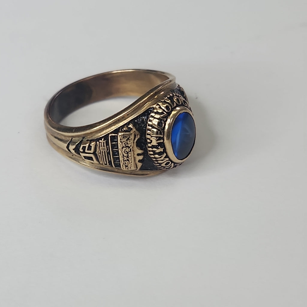 ANILLO DE GRADUACIÓN ORO 8 K 9,00 GRMS (SEMINUEVO)