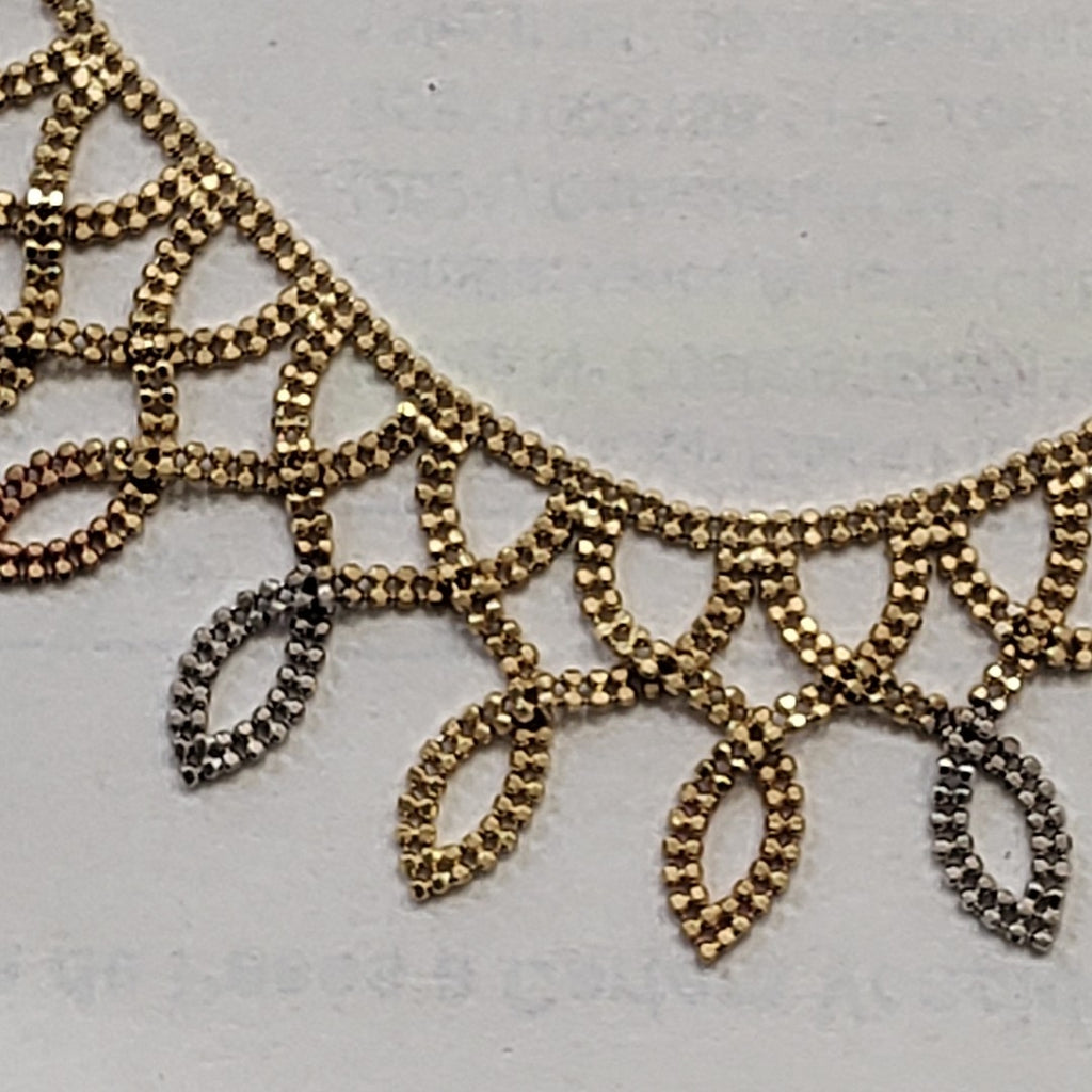 GARGANTILLA. ORO. 14 K 12.4 GRMS (SEMINUEVO)