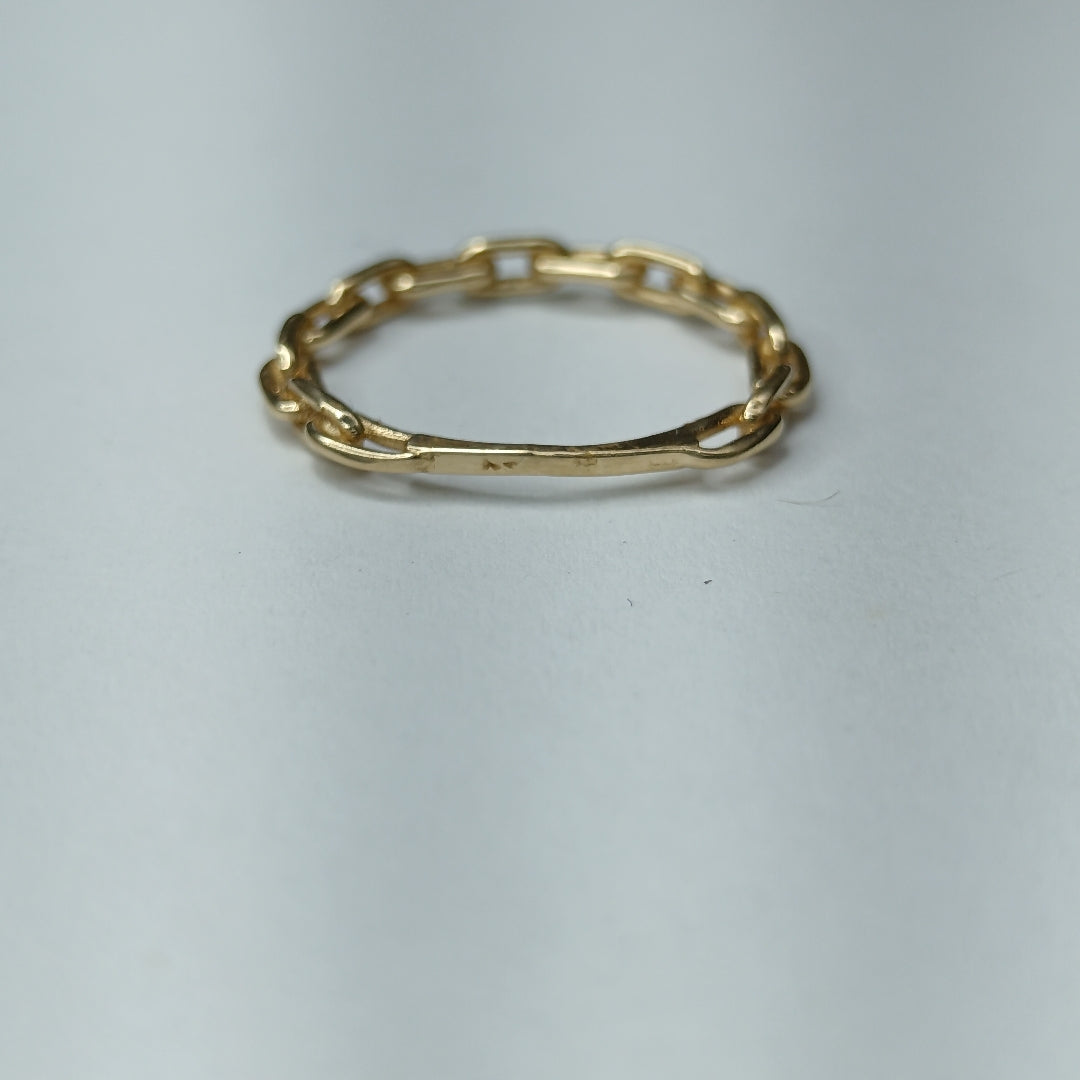 10100ANI69960B132 FRD8 ANILLOS DAMA ORO 14K 1.2GRS (NUEVO)