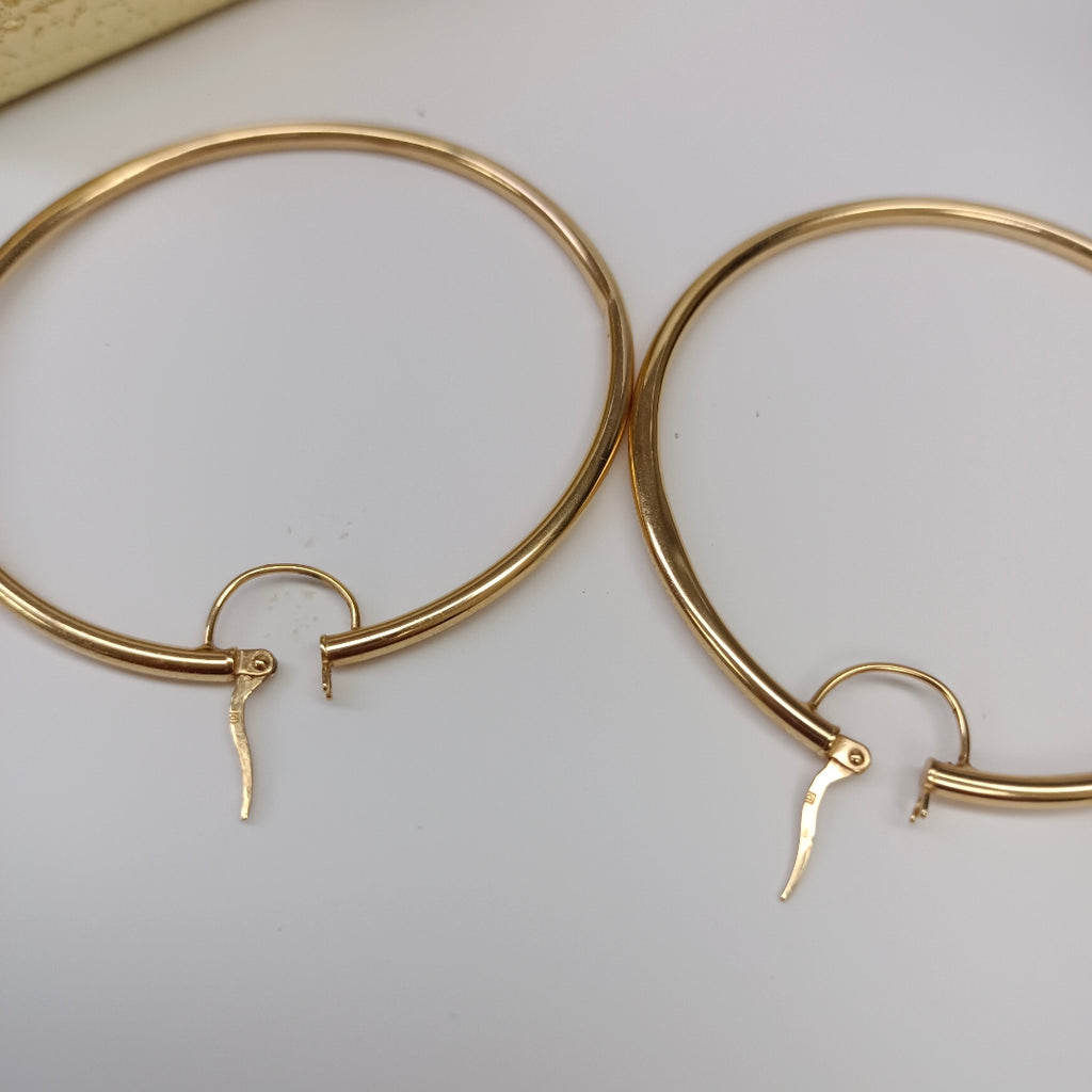 ARRACADAS PAR. ORO. 14 K 4 GRMS (SEMINUEVO)