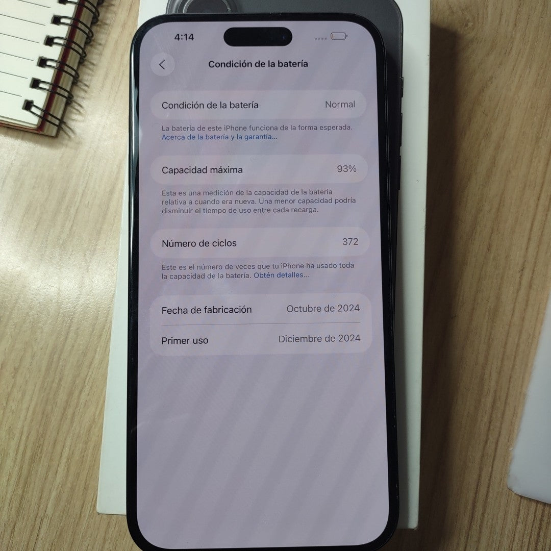 CELULAR APPLE IPHONE 16 PLUS A3289 (2024) 256 GB 8 GB RAM (SEMINUEVO)