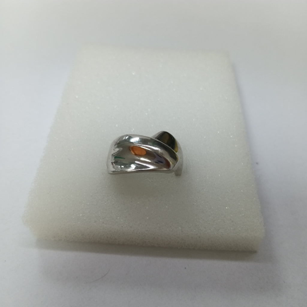 10212AND00055B1184 FRD5 ANILLO CRUZADO ANCHO O/B ORO 14K 5.3GRS (NUEVO)