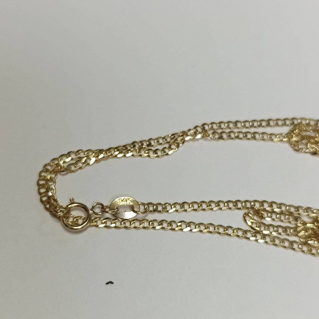 CADENA BARBADO 3.7GR 50 CM (NUEVO)