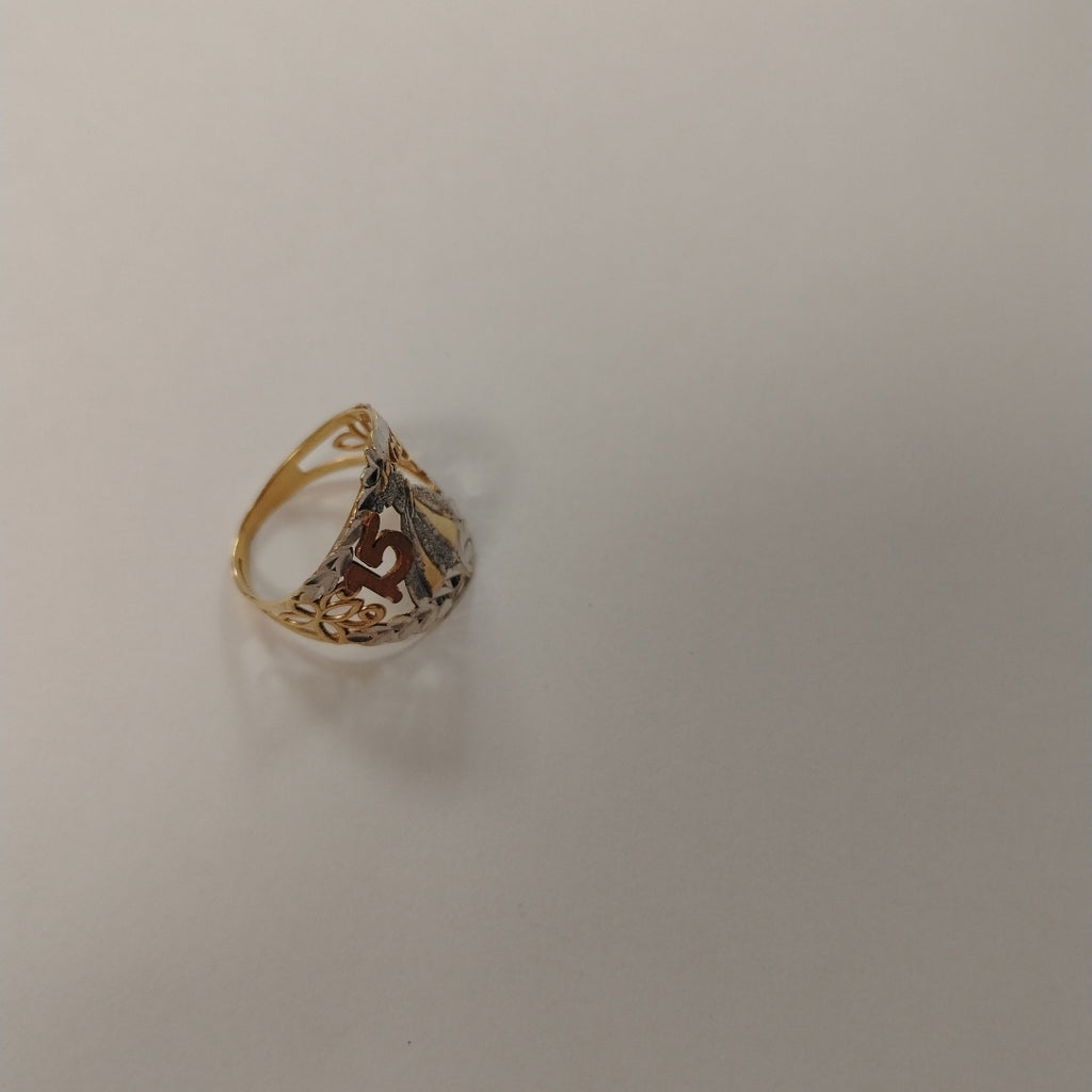 ANILLO ORO 10 K 2,20 GRMS (SEMINUEVO)