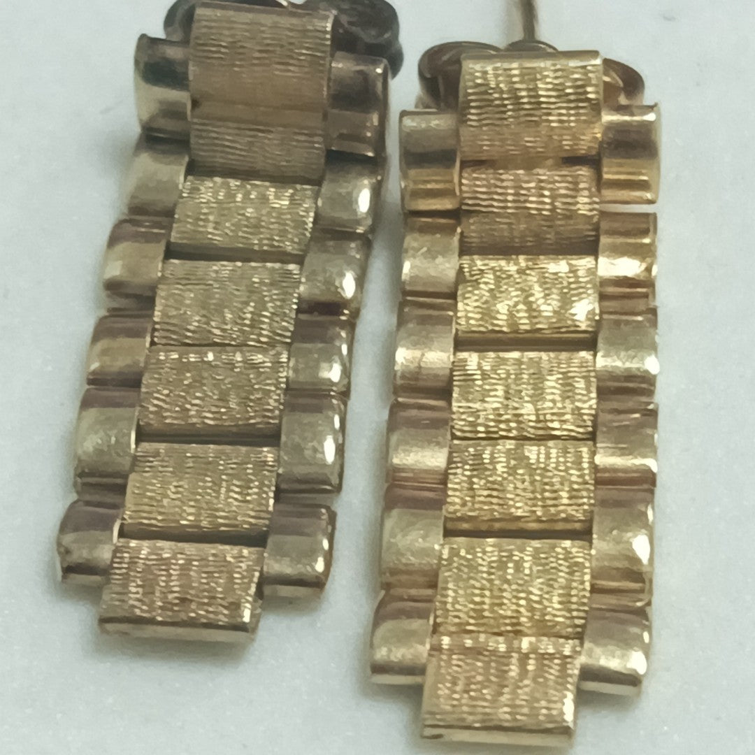 ARETES PAR. ORO. 14 K 3.5 GRMS (SEMINUEVO)