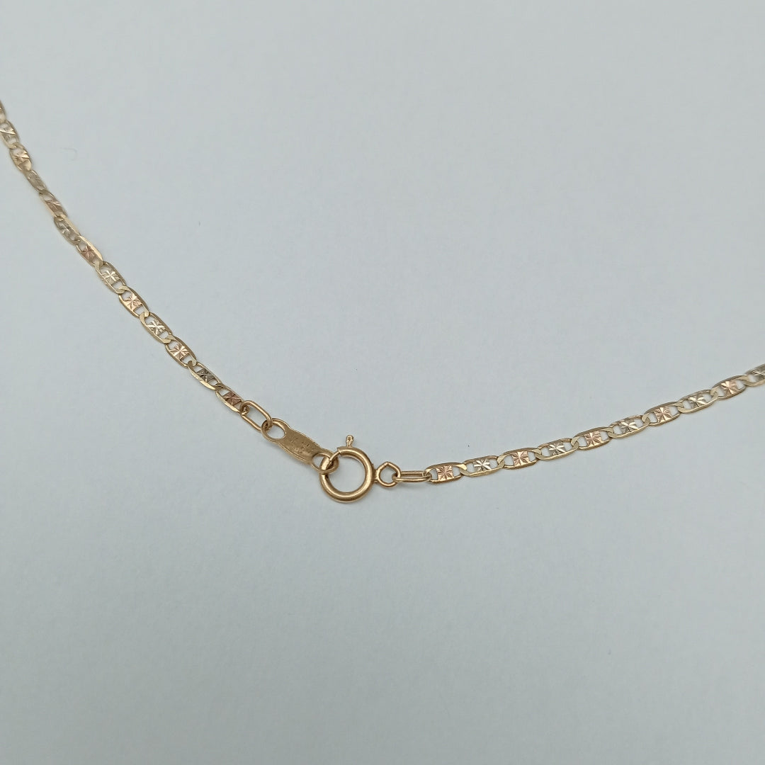 CADENA. ORO. 10 K 2.5 GRMS (SEMINUEVO)