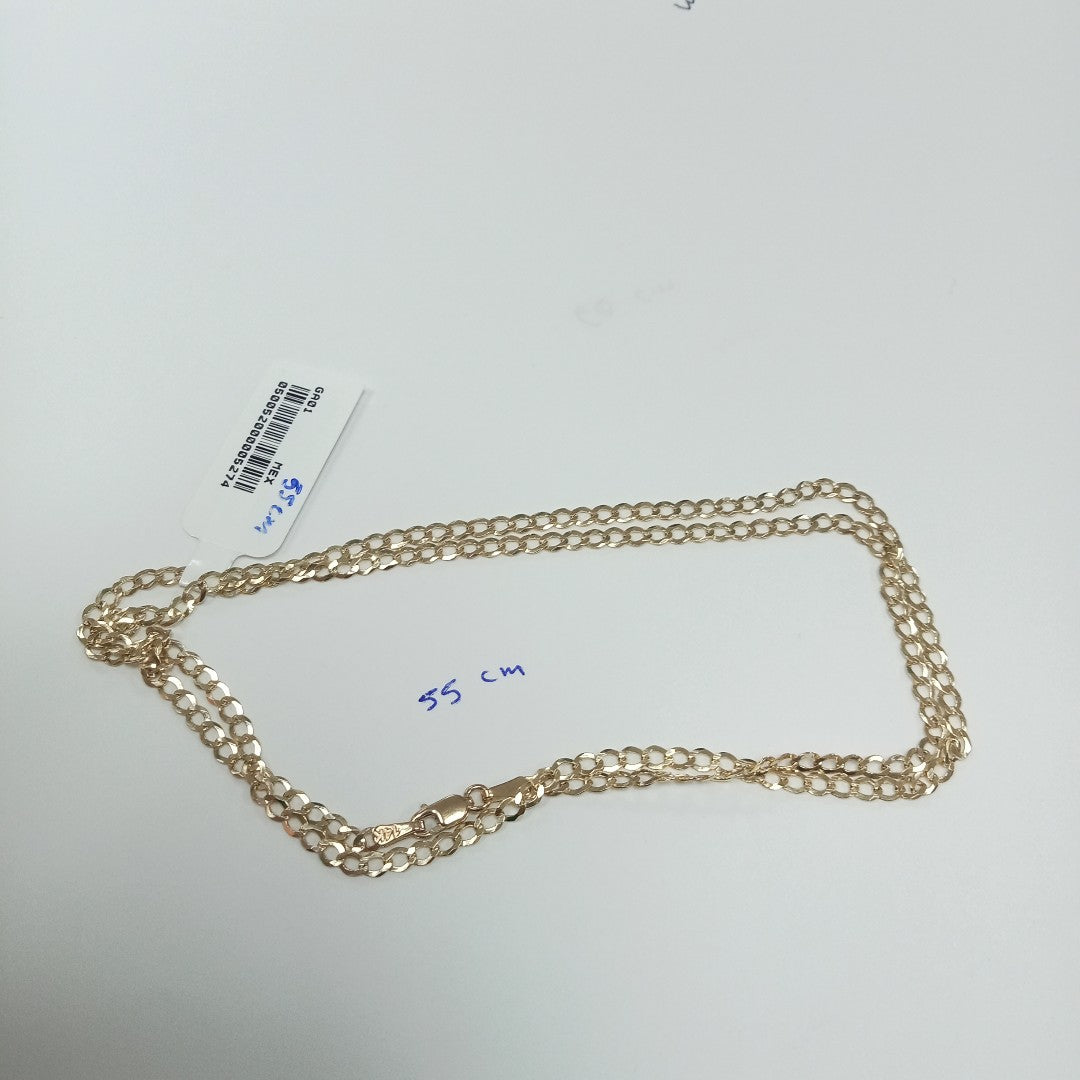 CADENA BARBADA 5.3G 55 CM (NUEVO)