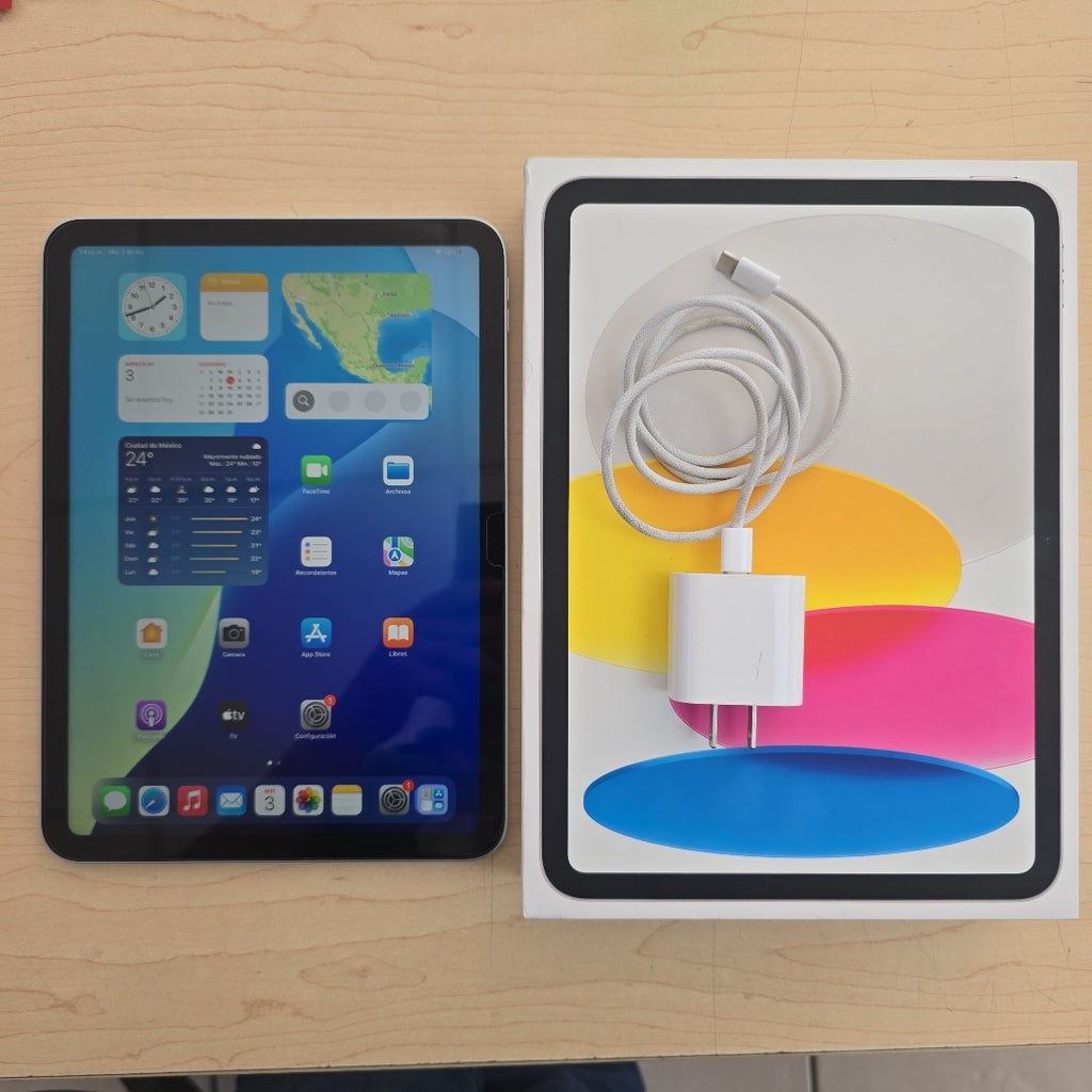 TABLETA APPLE IPAD 10 A2696 64 GB 4 GB RAM (SEMINUEVO)