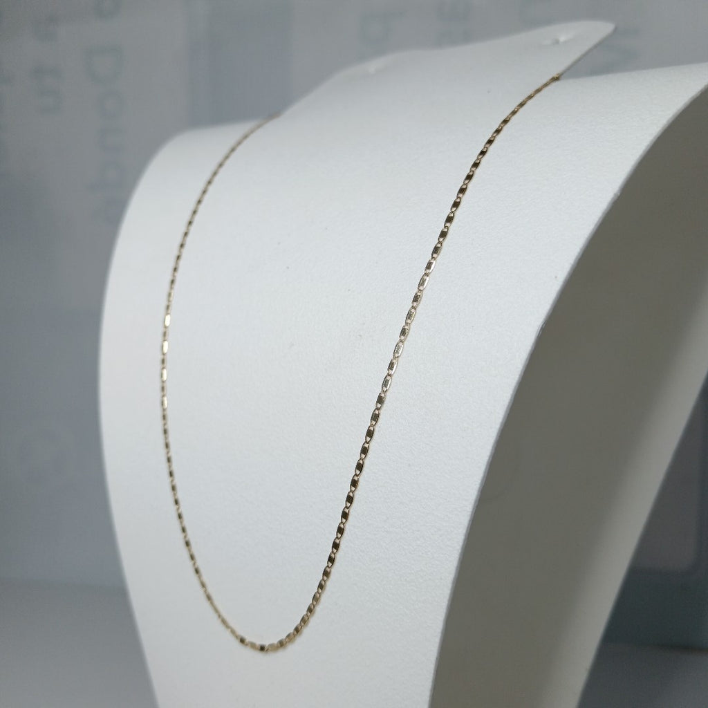 CADENA TEJIDO MARINERO 1.91GR 55 CM (NUEVO)