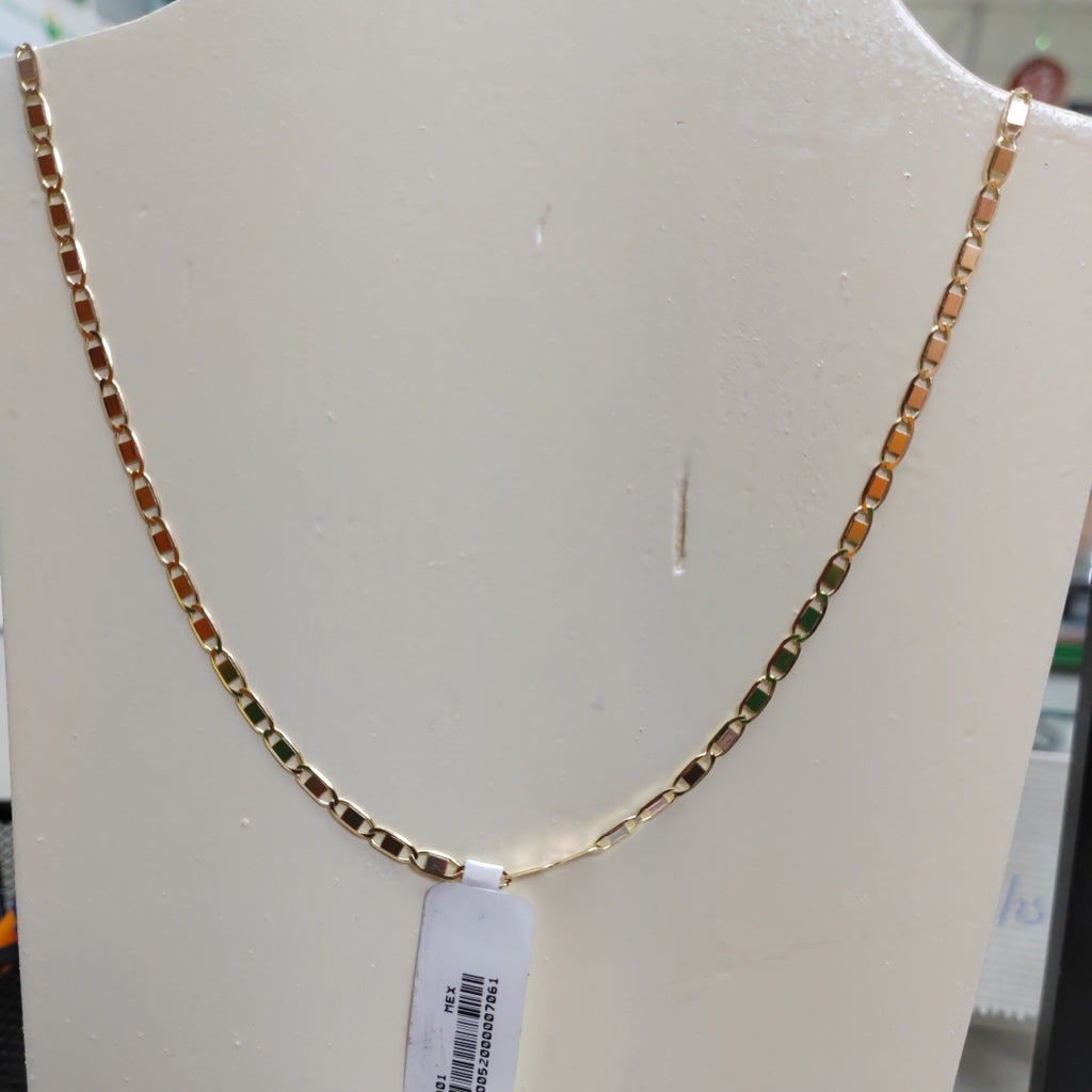 CADENA ESPECIAL MARINERA ESPEJO 7.7G 60 CM (NUEVO)