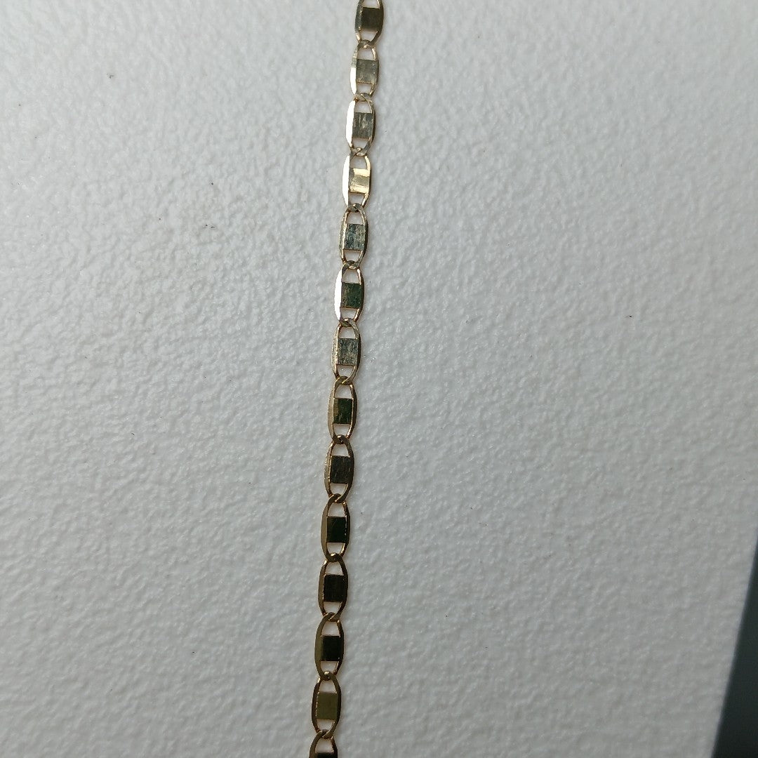 CADENA TEJIDO MARINERO 1.91GR 55 CM (NUEVO)