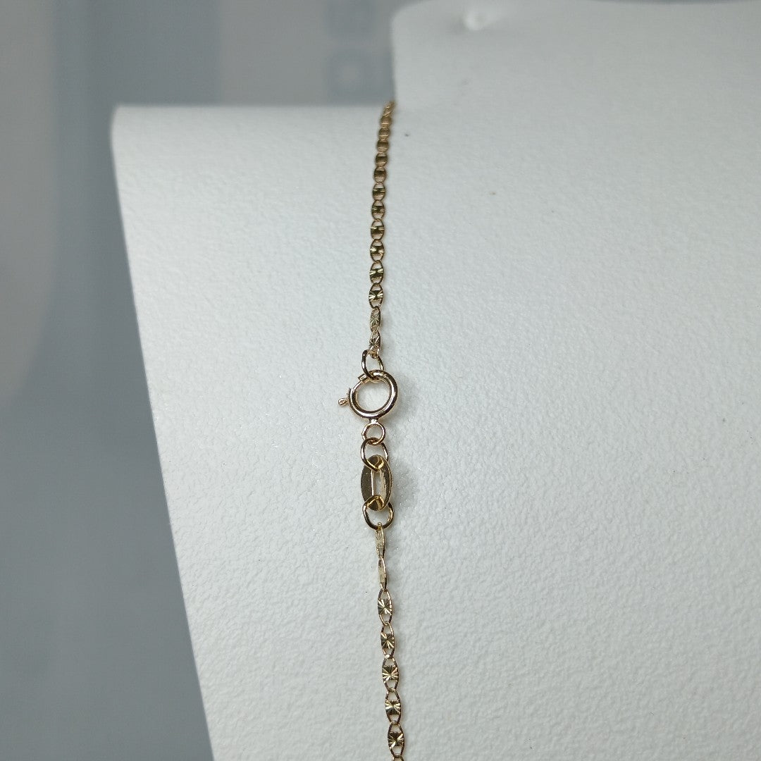 CADENA TEJIDO MARINERO 2.11GR 50 CM (NUEVO)