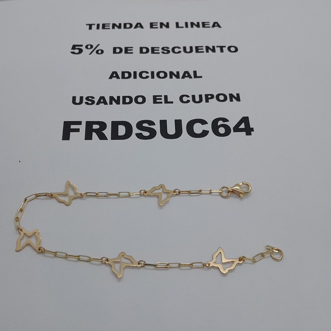PULSERAS DAMA ORO 14K 1.8 (NUEVO)
