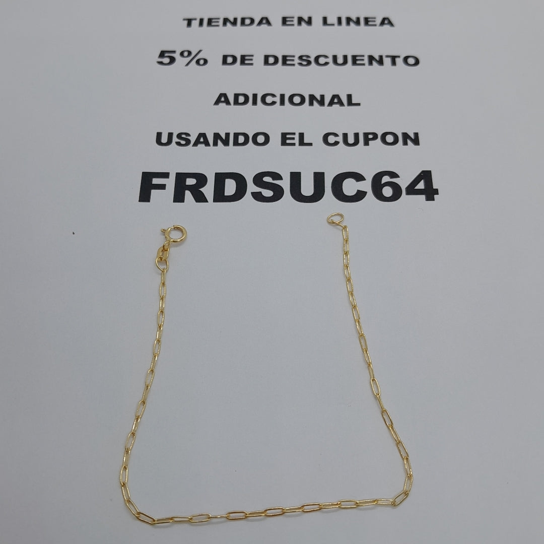 PULSERAS DAMA ORO 14K 0.8 (NUEVO)