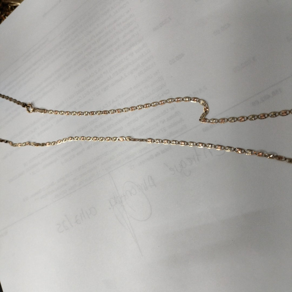 CADENA. ORO. 10 K 2.98 GRMS (SEMINUEVO)